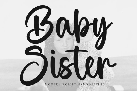 Baby Sister Font - Featured Image