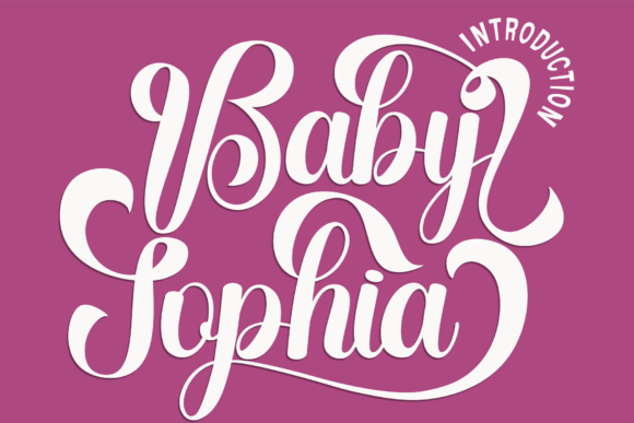 Baby Sophia Font - Featured Image