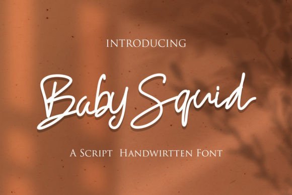 Baby Squid Font - Featured Image
