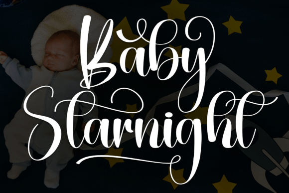 Baby Starnight Font - Featured Image