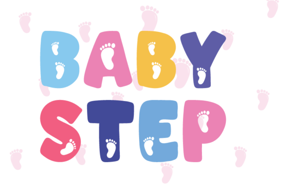 Baby Step Font - Featured Image