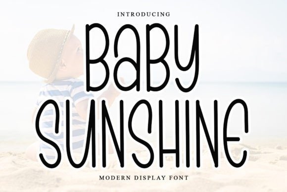 Baby Sunshine Font - Featured Image