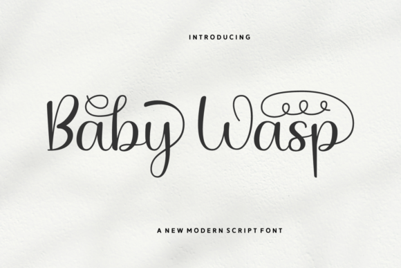 Baby Wasp Font - Featured Image