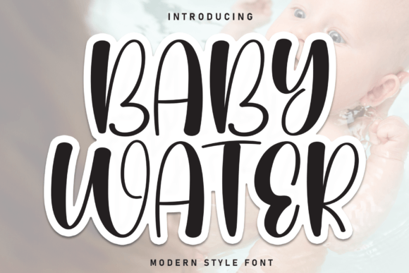 Baby Water Font - Featured Image