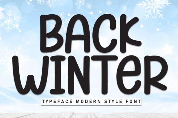 Back Winter Font - Featured Image