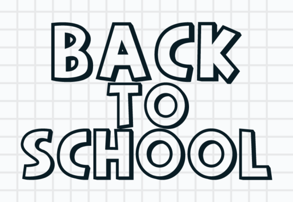 Back to School Font - Featured Image
