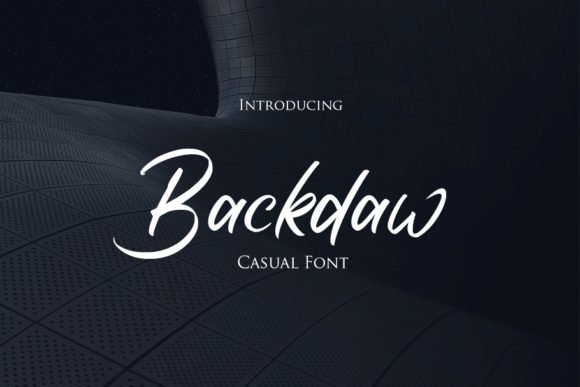 Backdaw Font - Featured Image