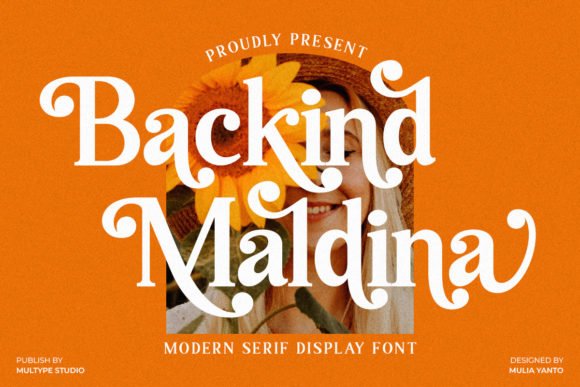 Backind Maldina Font - Featured Image