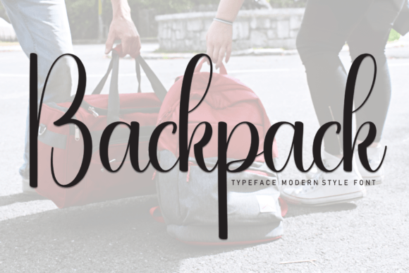 Backpack Font - Featured Image