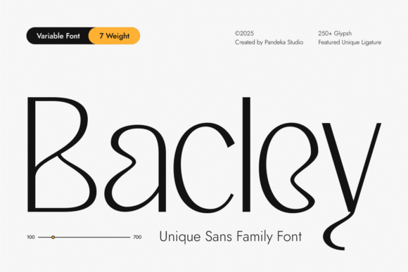 Bacley Font - Featured Image