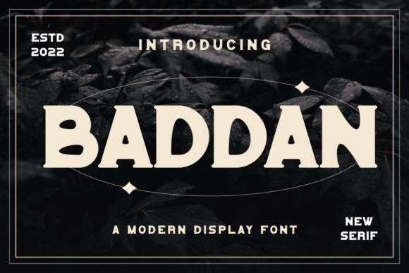 Baddan Font - Featured Image