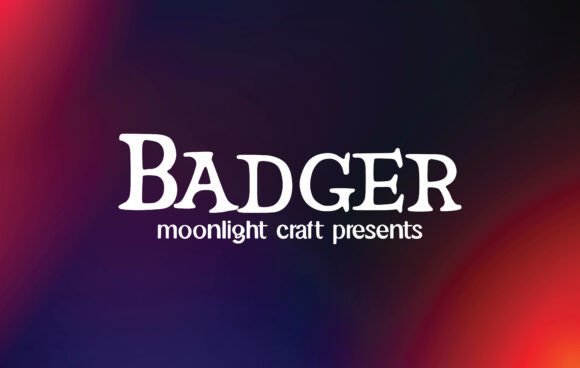 Badger Font - Featured Image