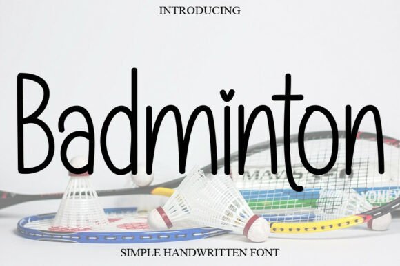Badminton Font - Featured Image