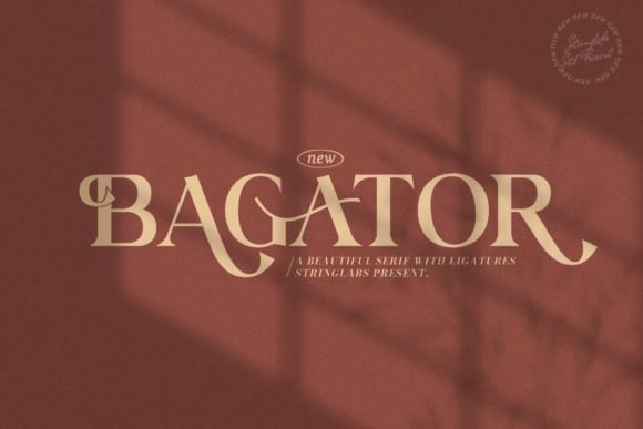 Bagator Font - Featured Image