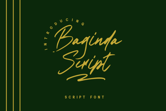 Baginda Font - Featured Image