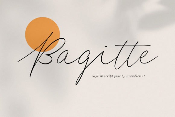 Bagitte Font - Featured Image