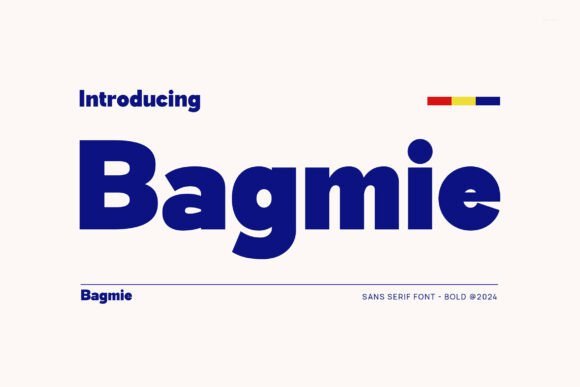 Bagmie Font - Featured Image