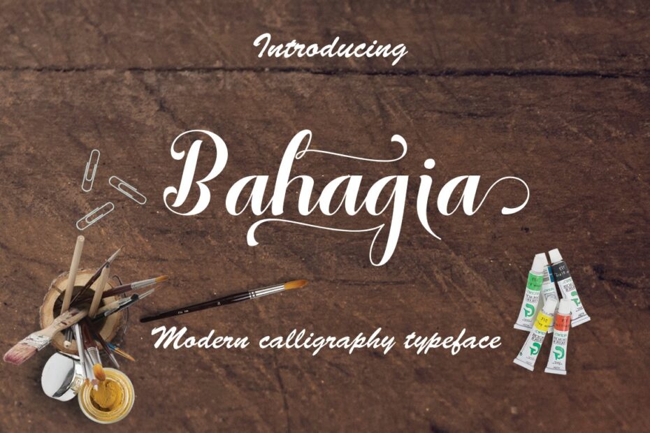 Bahagia! Font - Featured Image