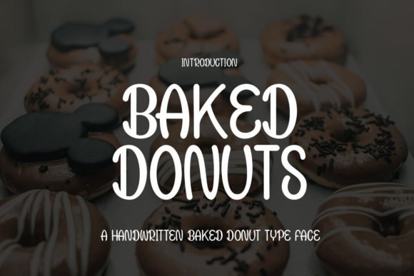 Baked Donuts Font - Featured Image