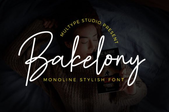 Bakelony Font - Featured Image