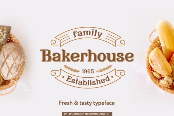 Bakerhouse Font - Featured Image