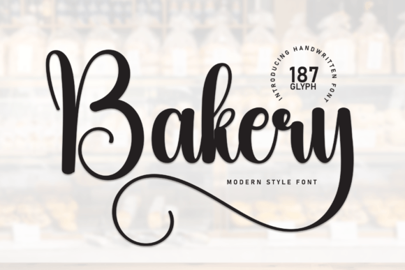 Bakery Font - Featured Image