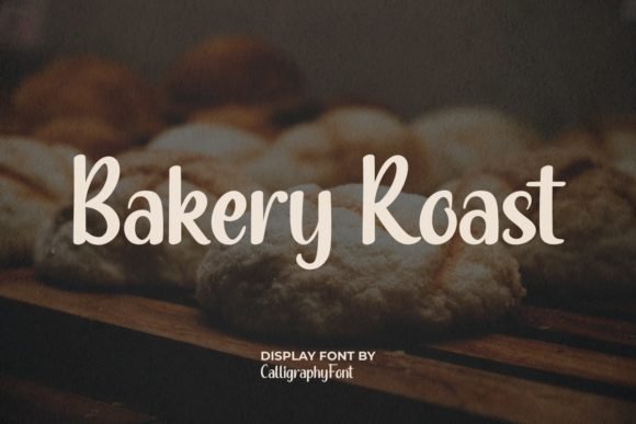 Bakery Roast Font - Featured Image