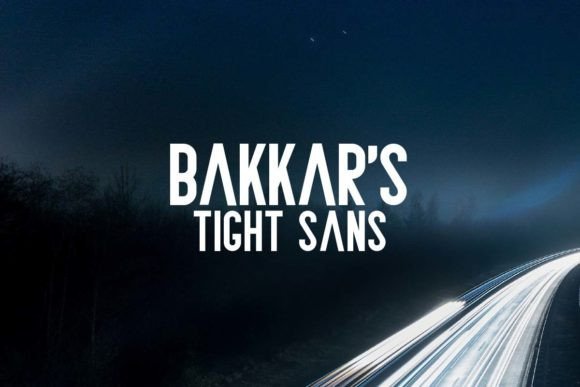 Bakkar's Tight Sans Font - Featured Image