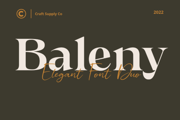 Baleny Duo Font - Featured Image