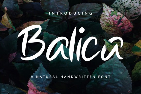 Balica Font - Featured Image