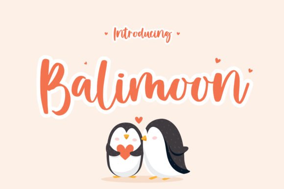 Balimoon Font - Featured Image