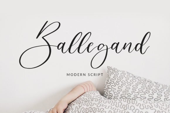 Ballegand Font - Featured Image