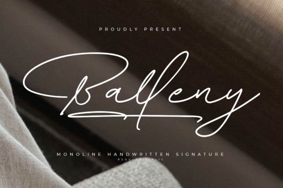 Balleny Font - Featured Image