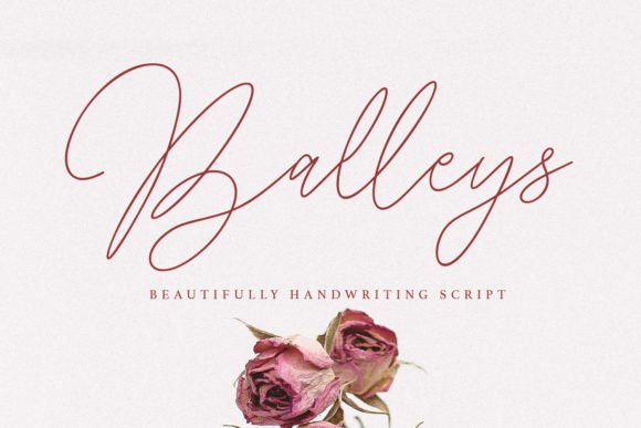 Balleys Font - Featured Image