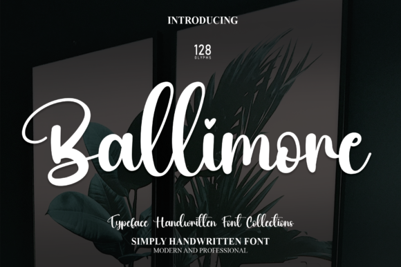 Ballimore Font - Featured Image