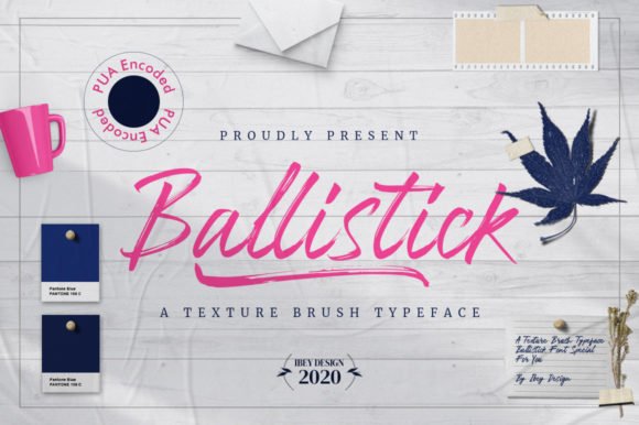Ballistick Font - Featured Image