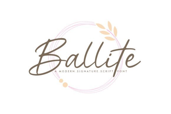 Ballite Font - Featured Image