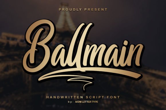 Ballmain Font - Featured Image