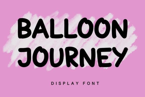 Ballon Journey Font - Featured Image
