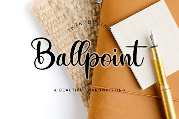 Ballpoint Font - Featured Image
