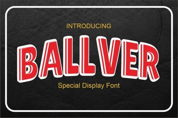 Ballver Font - Featured Image