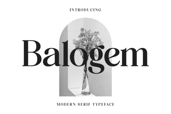 Balogem Font - Featured Image