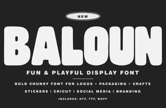 Baloun Font - Featured Image