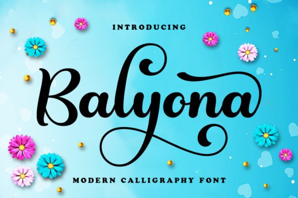 Balyona Font - Featured Image