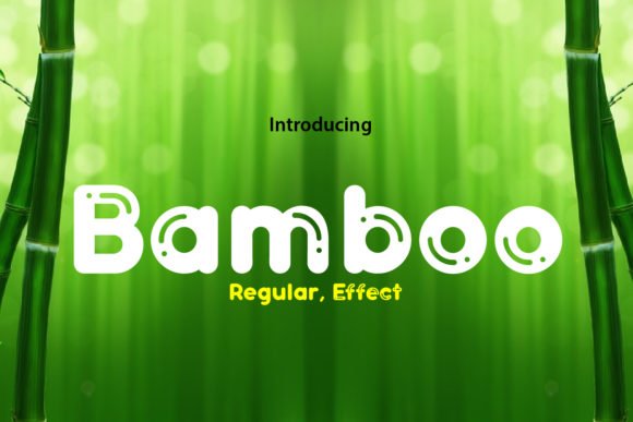 Bamboo Font - Featured Image