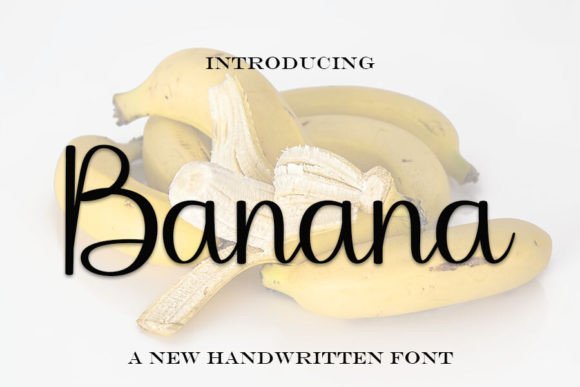 Banana Font - Featured Image
