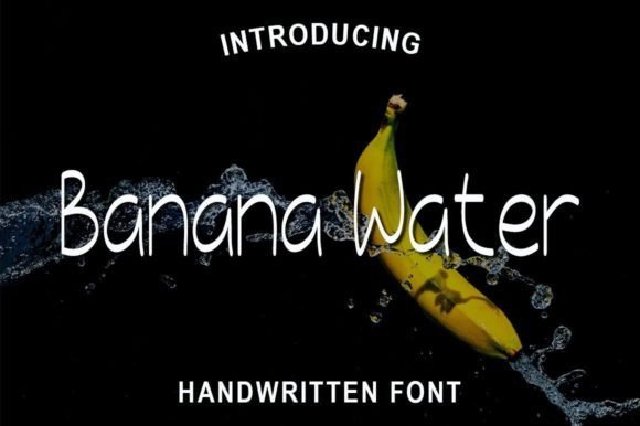 Banana Water Font - Featured Image