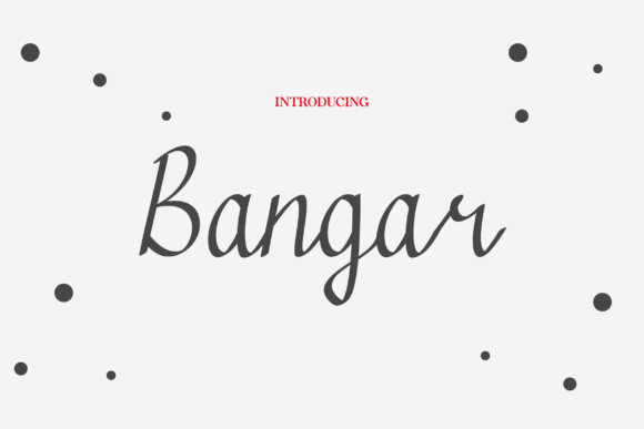 Bangar Font - Featured Image