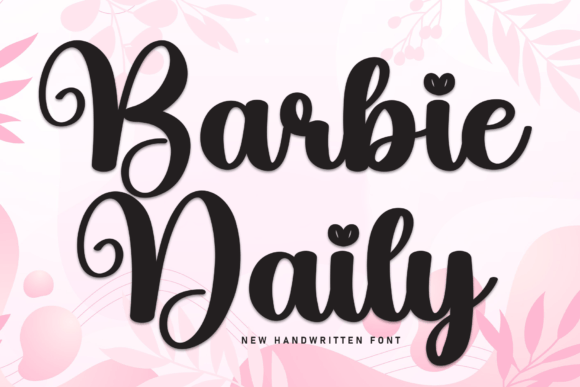 Barbie Daily Font - Featured Image