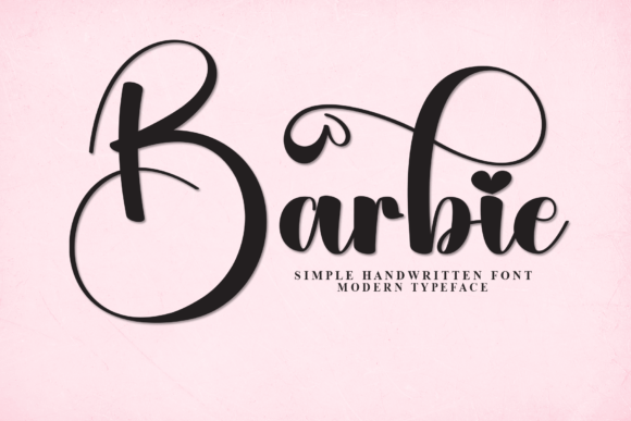 Barbie Font - Featured Image